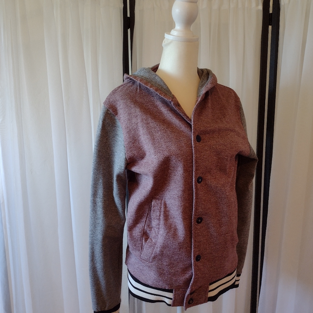 Hooded Varsity Jacket
